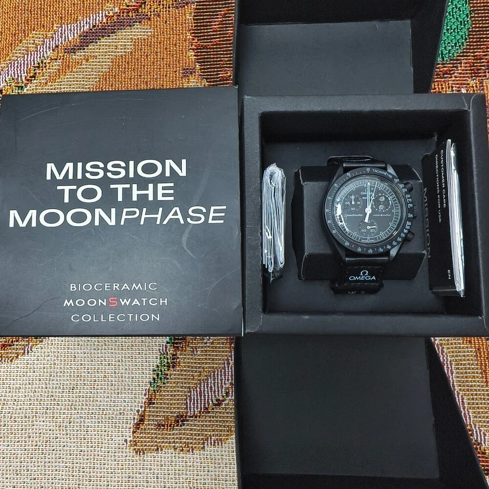 Swatch X Omega Mission To The Moonphase - New Moon Watch